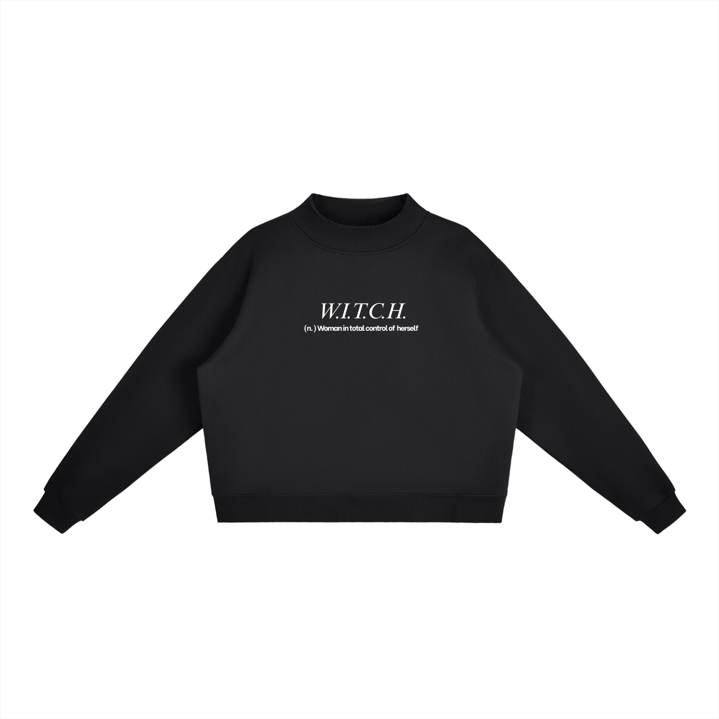 Crewneck molletonné
